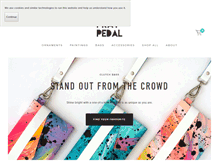 Tablet Screenshot of eatpraypedal.com